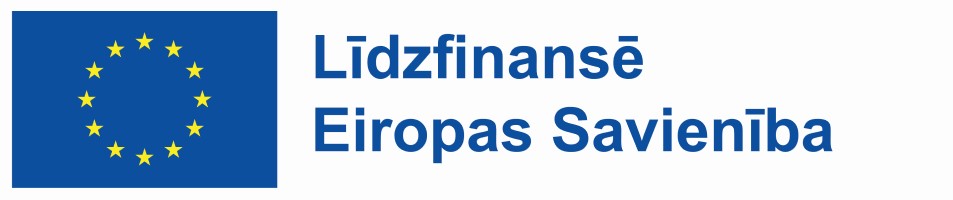 Uzraksts ''Līdzfinansē eiropas savienība''